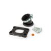 Ansaugstutzen Stage6 360° AM6 / Derbi schwarz für PWK 19 - 28mm