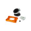 Ansaugstutzen Stage6 360° AM6 / Derbi orange für PWK 19 - 28mm