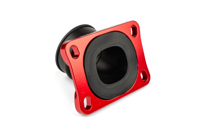 Intake Manifold Stage6 360° AM6 / Derbi red for PWK 19 - 28mm