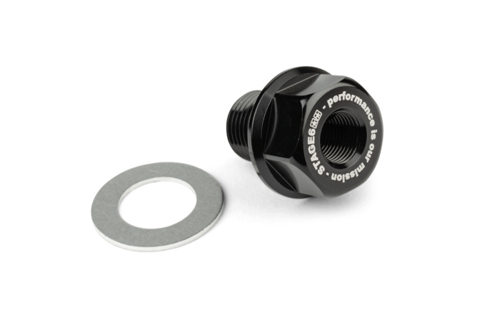 Temperature Sensor Adapter Stage6 M14x1.25x15mm AM6 black