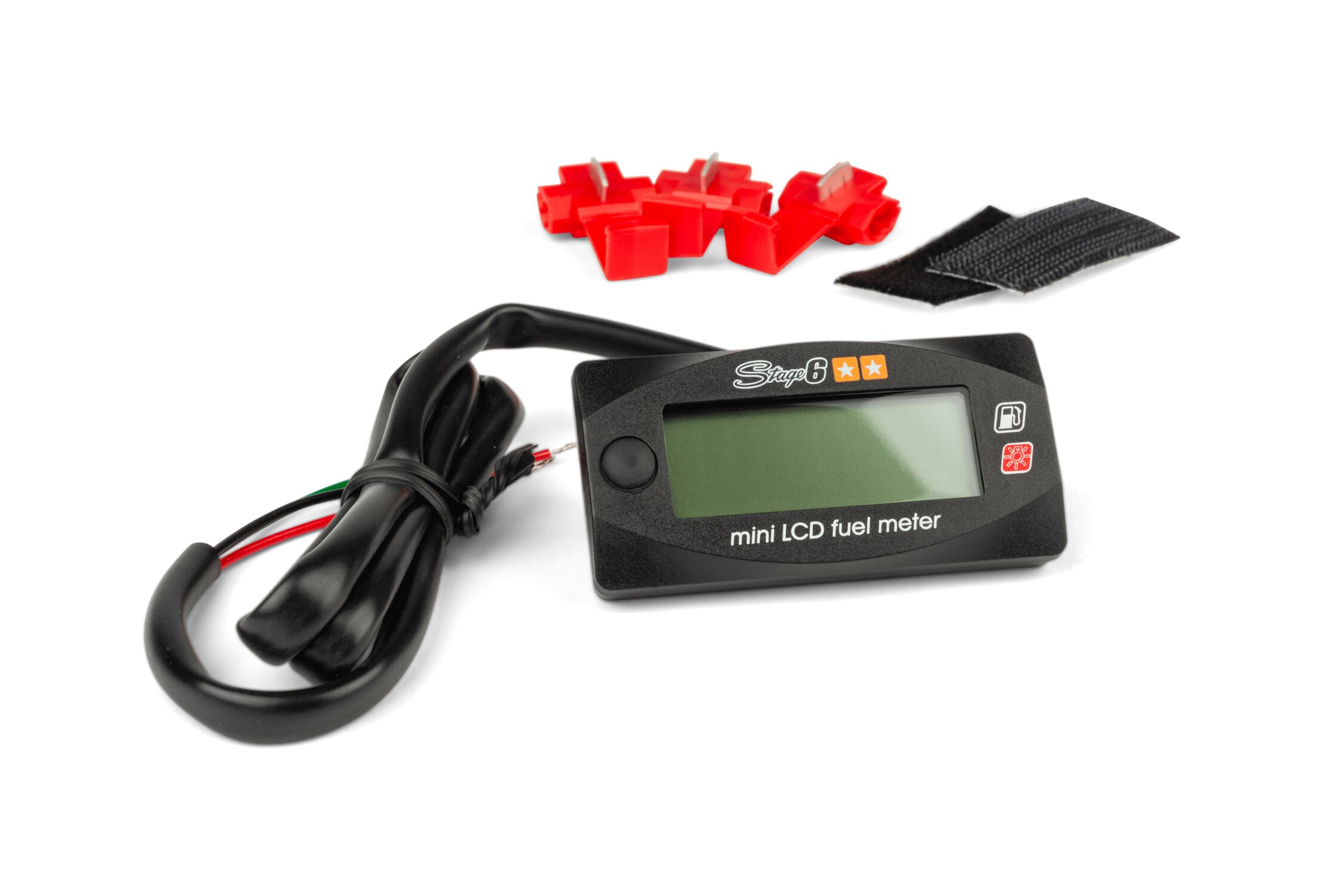 Stage6 Fuel Gauge MK2 black | MAXISCOOT