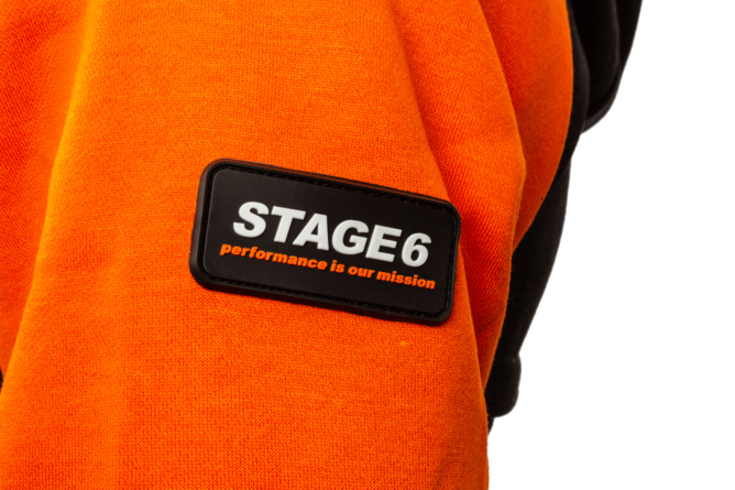 Motorrad Hoodie Stage6 Orange