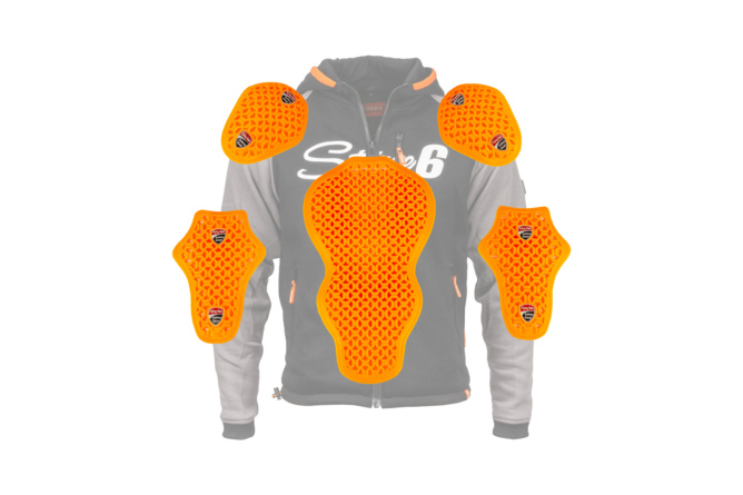 Motorrad Hoodie Stage6 Grau