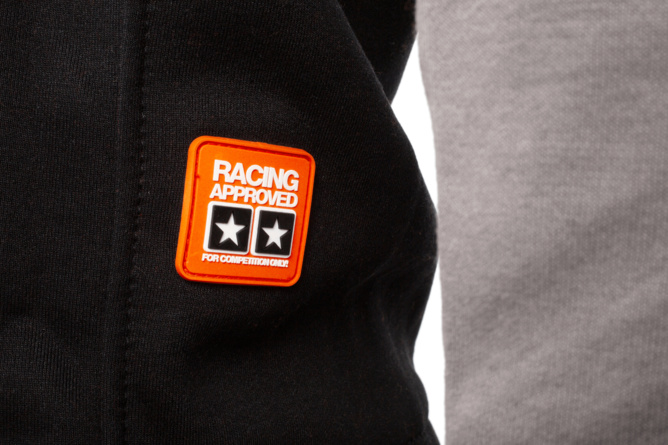 Motorrad Hoodie Stage6 Grau