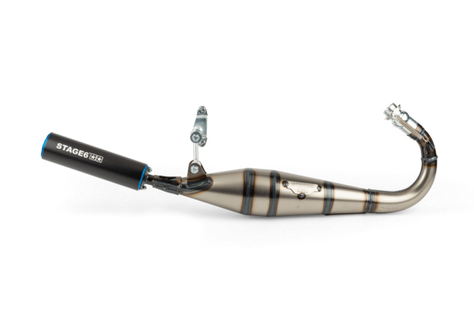 Auspuff Stage6 StreetRace MBK 51 Blau / Schwarz