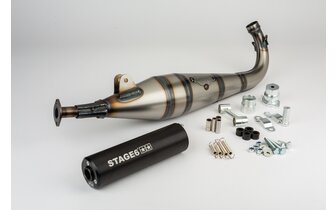 Exhaust Stage6 StreetRace Peugeot 103 SP Black