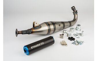 Exhaust Stage6 StreetRace Peugeot 103 SP Blue / Black