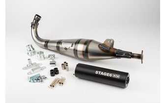 Exhaust Stage6 StreetRace Peugeot 103 SPX Black