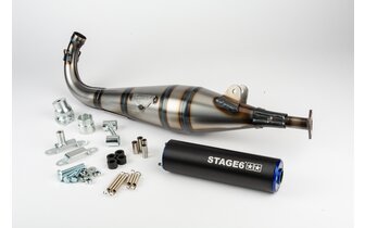 Exhaust Stage6 StreetRace Peugeot 103 SPX Blue / Black