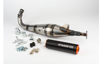 Exhaust Stage6 StreetRace Peugeot 103 SPX Orange / Black