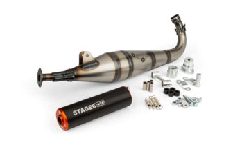 Exhaust Stage6 StreetRace Peugeot 103 SP Orange / Black