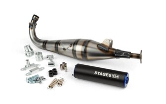 Exhaust Stage6 StreetRace Peugeot 103 SPX Blue / Black
