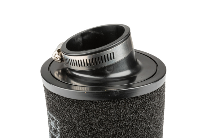 Filtre à air Stage6 Racing rond d.28 - 55mm Noir