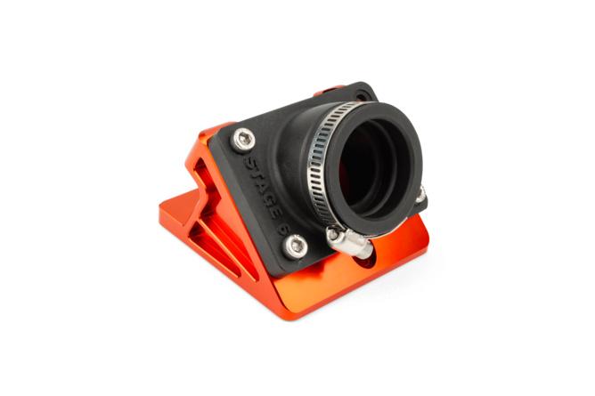 Pipe d'admission d.28mm Stage6 Orange MBK Nitro