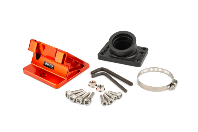 Pipe d'admission d.28mm Stage6 Orange MBK Nitro