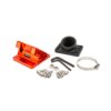 Pipe d'admission d.28mm Stage6 Orange MBK Nitro