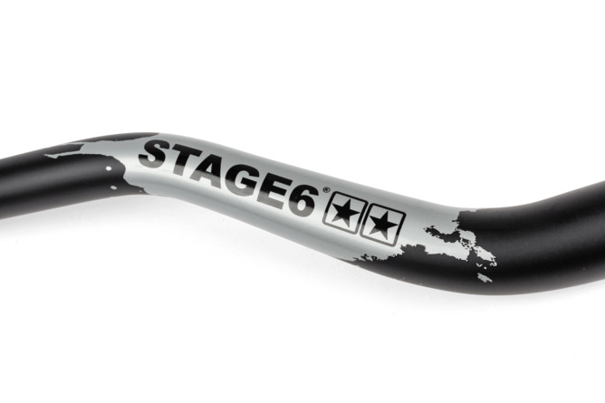 Guidon Cross 28mm Stage6 Noir et Gris