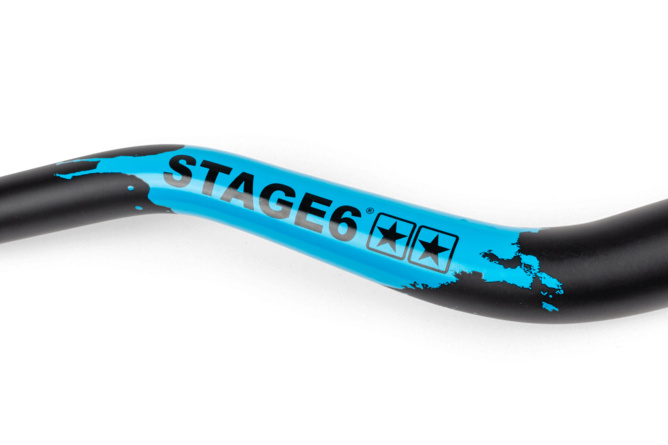 Guidon Cross 28mm Stage6 Noir et Bleu