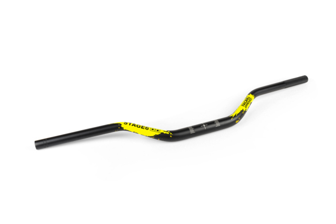 Guidon Cross 28mm Stage6 Noir et Jaune