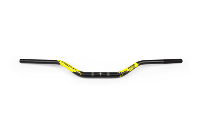 Guidon Cross 28mm Stage6 Noir et Jaune