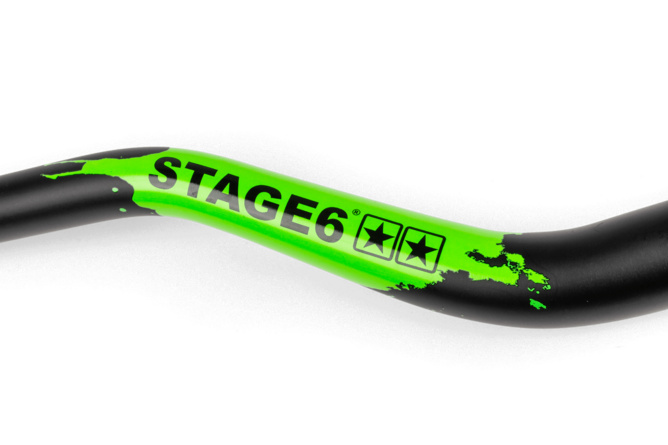 Guidon Cross 28mm Stage6 Noir et Vert