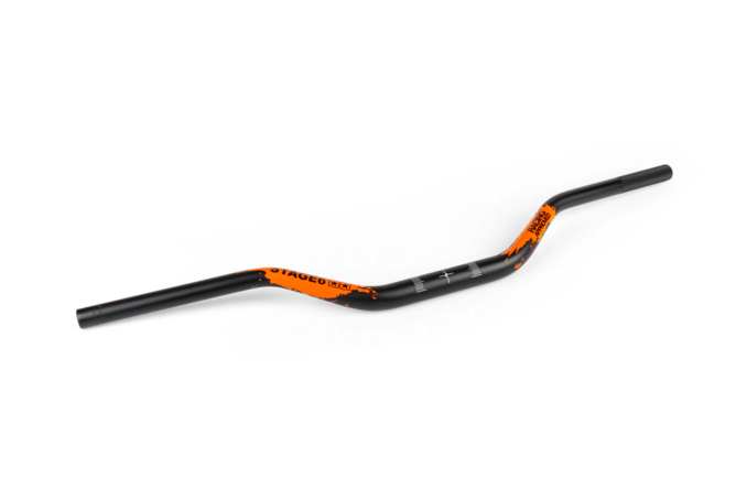 Guidon Cross 28mm Stage6 Noir et Orange