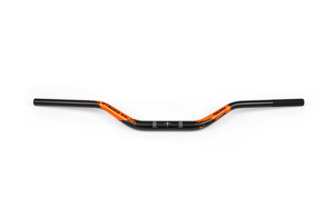 Guidon Cross 28mm Stage6 Noir et Orange