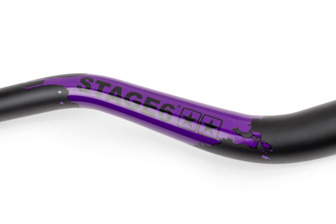 Guidon Cross 28mm Stage6 Noir et Violet