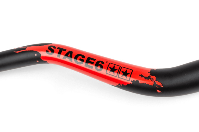 Guidon Cross 28mm Stage6 Noir et Rouge