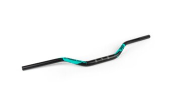 Guidon Cross 28mm Stage6 Noir et Turquoise