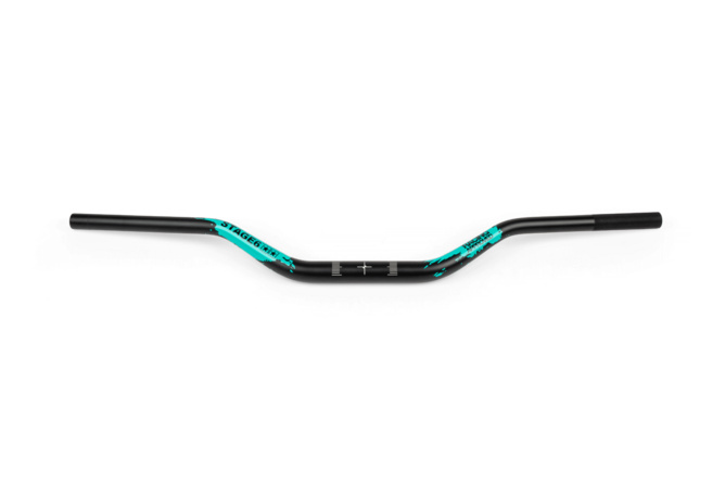 Guidon Cross 28mm Stage6 Noir et Turquoise