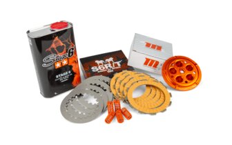 Clutch, Pressure Plate + Oil CNC Stage6 R/T Derbi