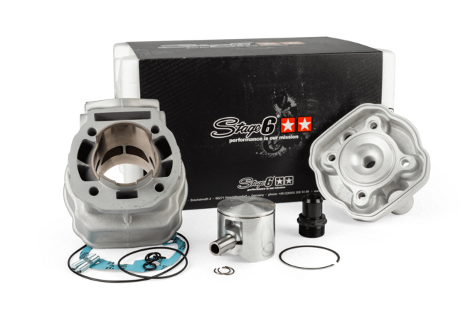 Zylinder Kit Stage6 Big Racing 77ccm Alu Derbi Euro 3 / 4