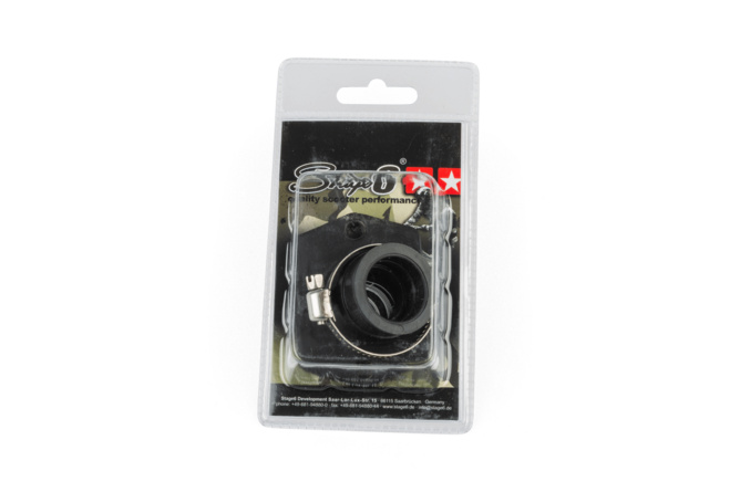Ansaugstutzen Stage6 Viton® kurz gerade AW 24mm Piaggio