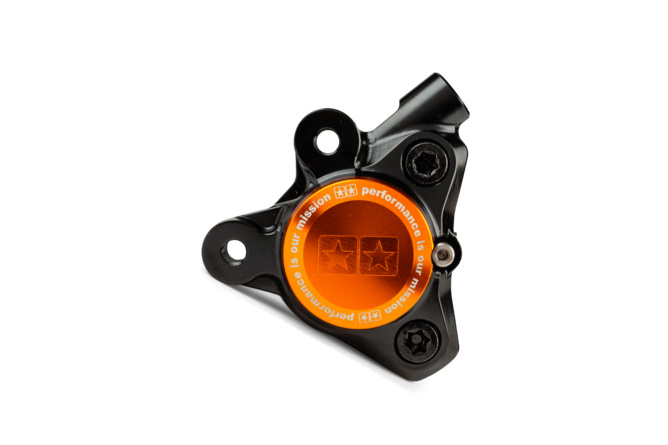 Front Brake Caliper CNC aluminium Stage6 Minarelli / Piaggio / Peugeot black