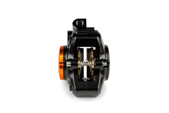 Front Brake Caliper CNC aluminium Stage6 Minarelli / Piaggio / Peugeot black