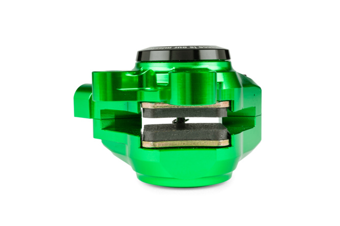 &Eacute;trier de frein avant Stage6 MBK Booster et Nitro Alu CNC Vert