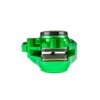 &Eacute;trier de frein avant Stage6 MBK Booster et Nitro Alu CNC Vert