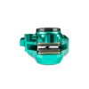 &Eacute;trier de frein avant Stage6 MBK Booster et Nitro Alu CNC Turquoise