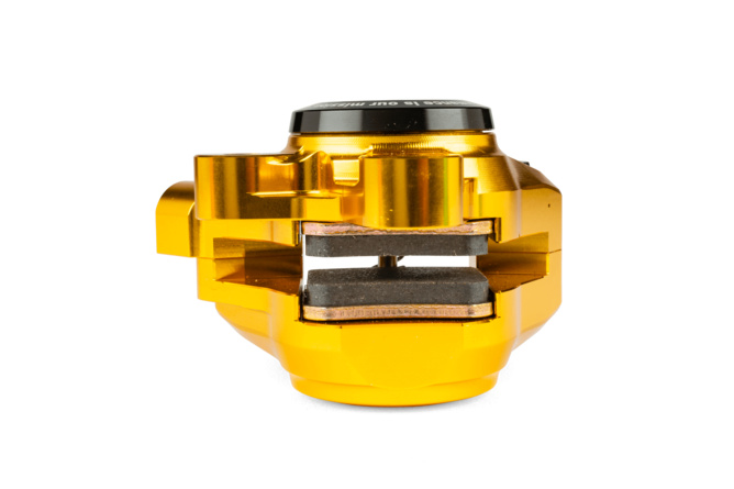 &Eacute;trier de frein avant Stage6 MBK Booster et Nitro Alu CNC Or