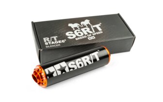 Silenziatore Stage6 R/T 70cc nero / arancione