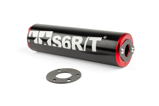 Silencieux d'&eacute;chappement Stage6 R/T 70cc Noir et Rouge