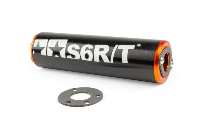 Silencieux d'&eacute;chappement Stage6 R/T 100cc Noir et Orange