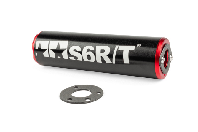 Silencieux d'&eacute;chappement Stage6 R/T 100cc Noir et Rouge