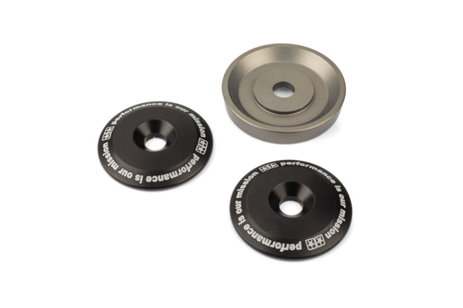 Lagerabdeckungen f&uuml;r Schwinge Stage6 R/T MK2 Hard anodized