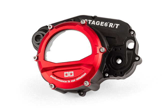 Tapa de Embrague Stage6 R/T AM6 Negro / Rojo