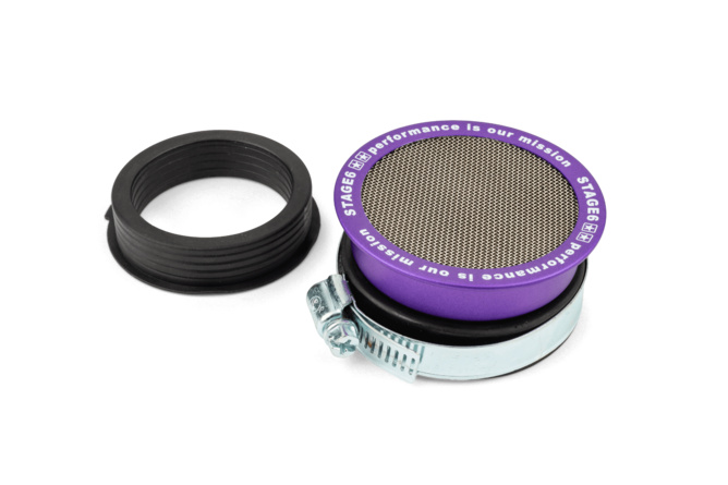 Ansaugtrichter mit Gitter 50/60mm Stage6 Lila