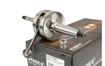 Kurbelwelle Stage6 Pro Replica Peugeot liegend (ohne Luftpumpe)