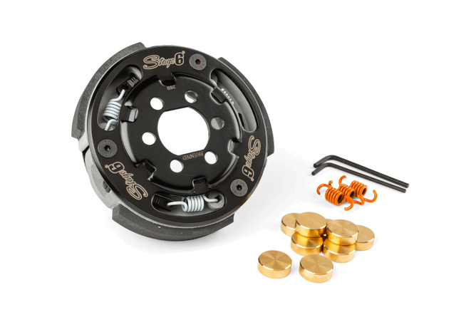 Embrayage Stage6 Torque Control MK2 112mm MBK Booster 100 et Scooter Chinois