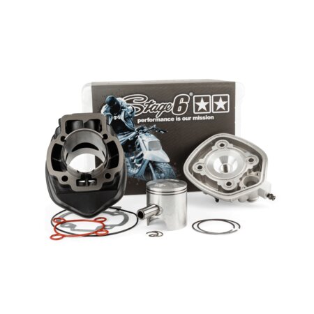Cylinder Kit Stage6 70cc Streetrace cast iron Piaggio LC